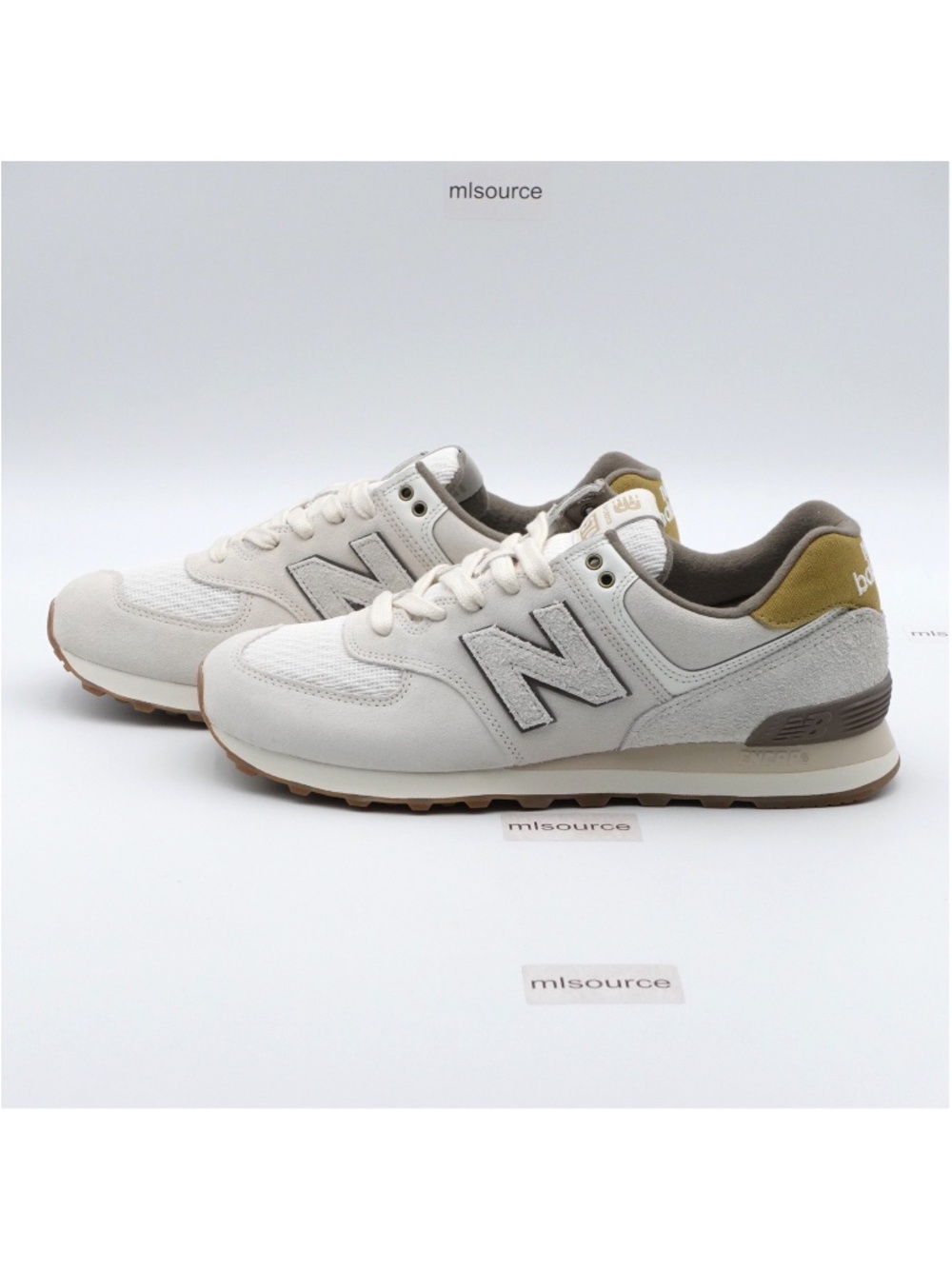 NEW Size 11 Men's New Balance 574 Suede Sneakers U574805 Dark Arctic Grey/Black